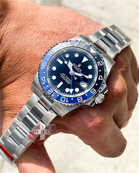 rolex oyster batman|Rolex gmt master 11 Batman.